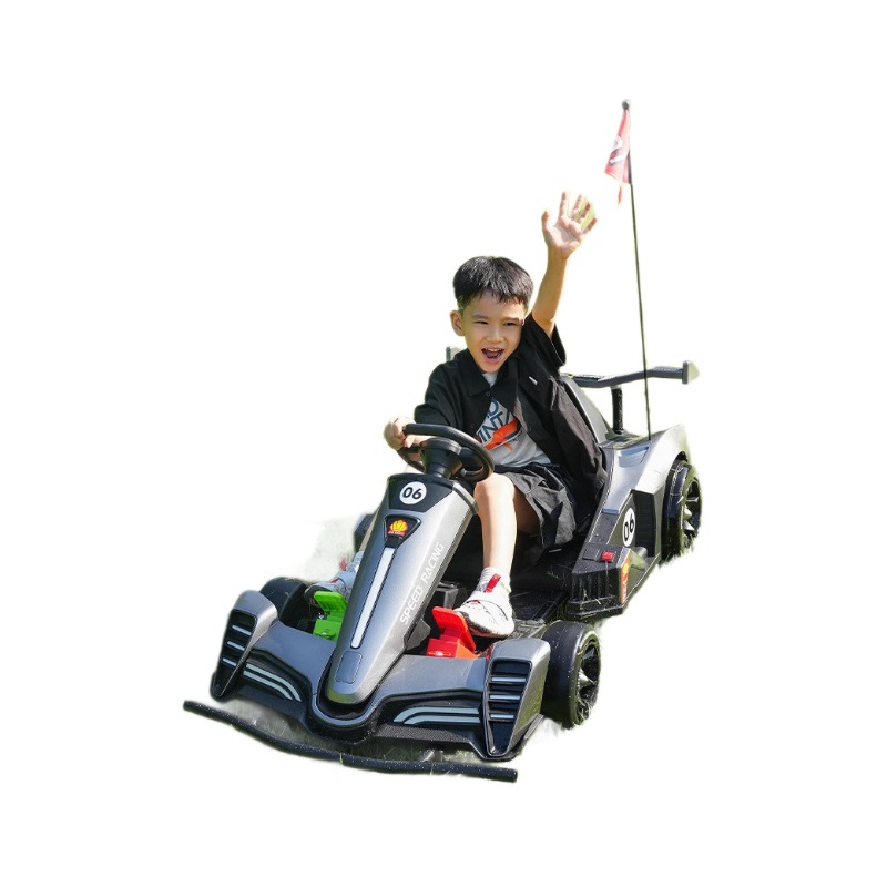 Karting para niños coche eléctrico coche eléctrico de cuatro ruedas coche de deriva para niños coche de juguete de control remoto para hombres y mujeres bebé adulto