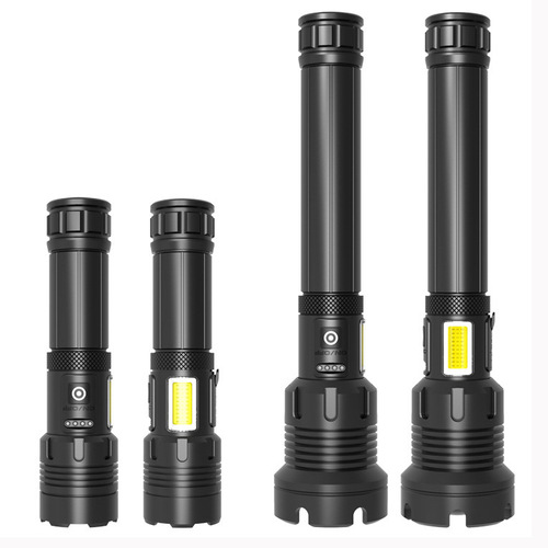 Manufacturer wholesale xhp160 high-intensity flashlight outdoor camping p90 emergency charging flashlight p70 high-intensity flashlight