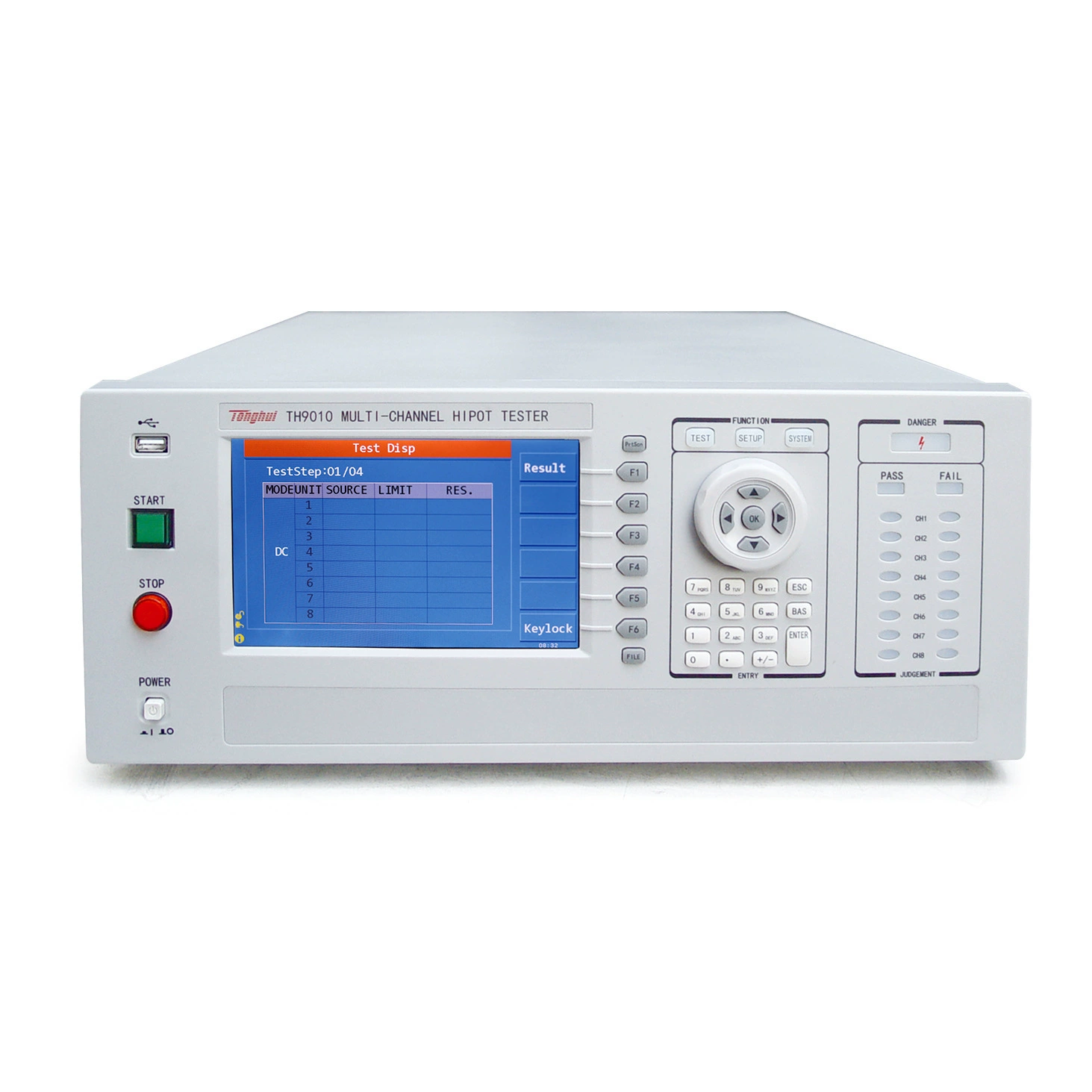 Tonghui TH9010 многоканальный параллельный AC DC изоляционный испытатель давления TH90101 расширитель