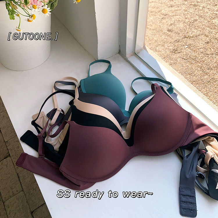 High School Student Girl's Intimates, Small Breast Push-Up, Wire-Free, Breathable, Thin, Push-Up, Seamless Glossy Sports Bra High School Student Girl's Intimates, Small Breast Push-Up, Wire-Free, Breathable, Thin, Push-Up, Seamless Glossy Sports Bra