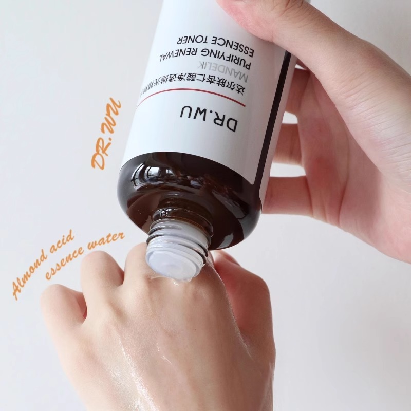 DR.WU达尔肤杏仁酸抛光水爽肤水果酸保湿控油去角质湿敷水精粹水|undefined