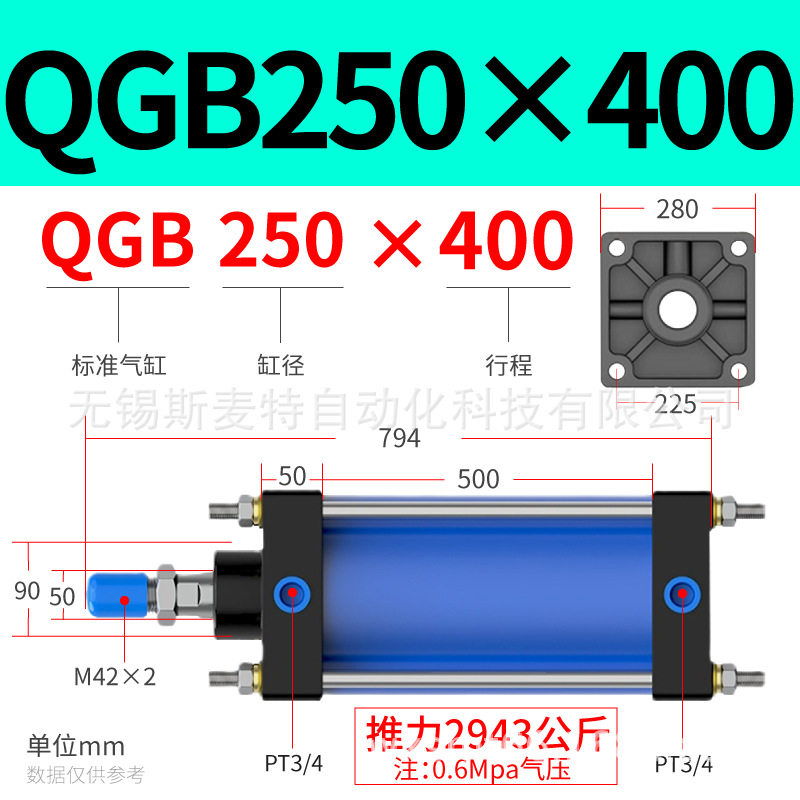 ֱQGB 125X100160X200׾׼ɵ