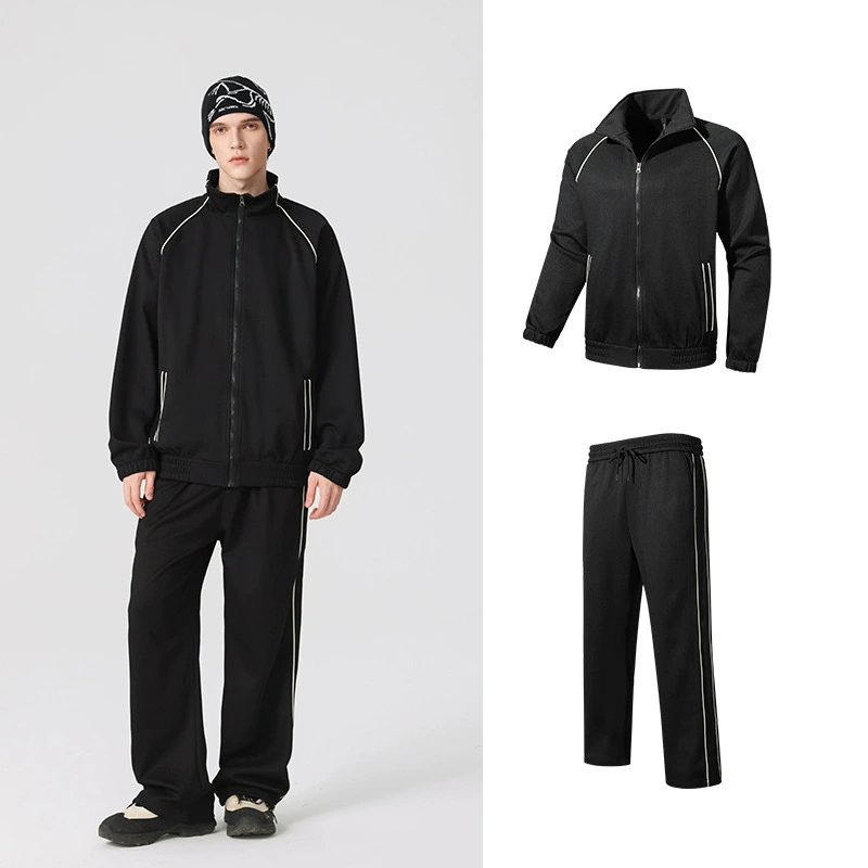 Universal thin long-sleeve for leisure, sleeves, set, for beloved, oversize