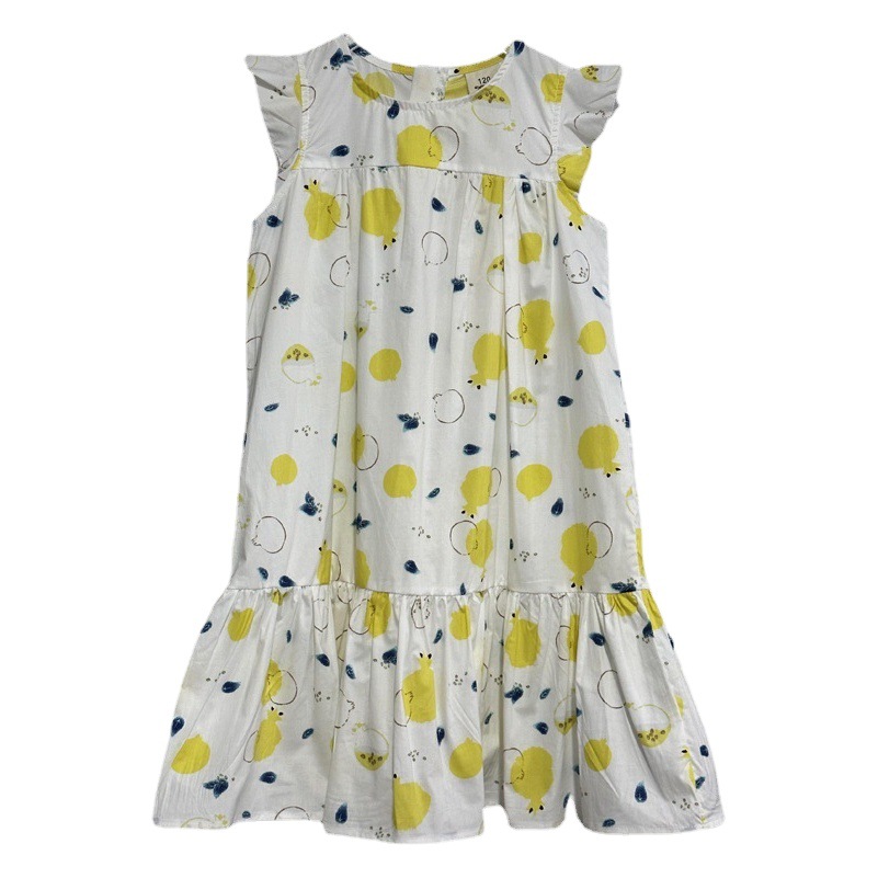 Vestido floral para niñas, novedad de verano 2024, vestido playero, estilo vacacional infantil, moderno, para niñas grandes
