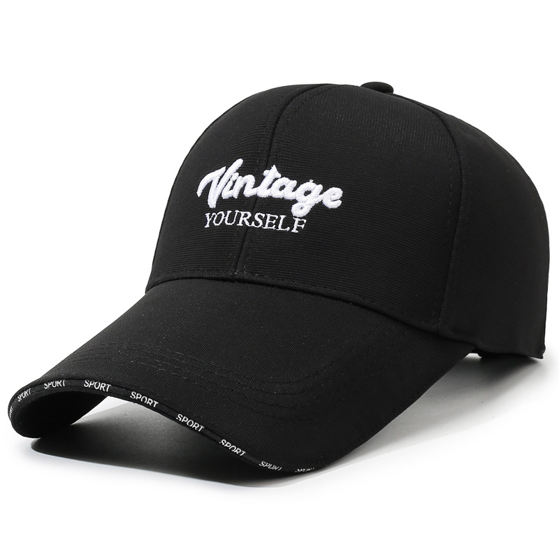 [샌드위치 챙 10.5cmV] 블랙, 화이트