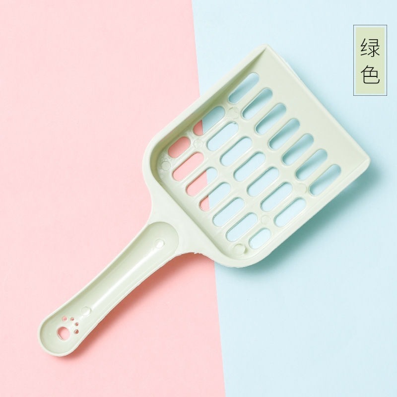 녹색 메쉬 고양이 쓰레기 국자