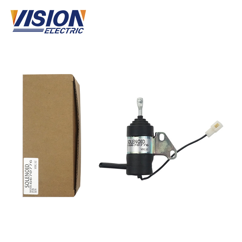 6670776 熄火电磁阀发动机配件 熄火电磁阀开关16851-60011