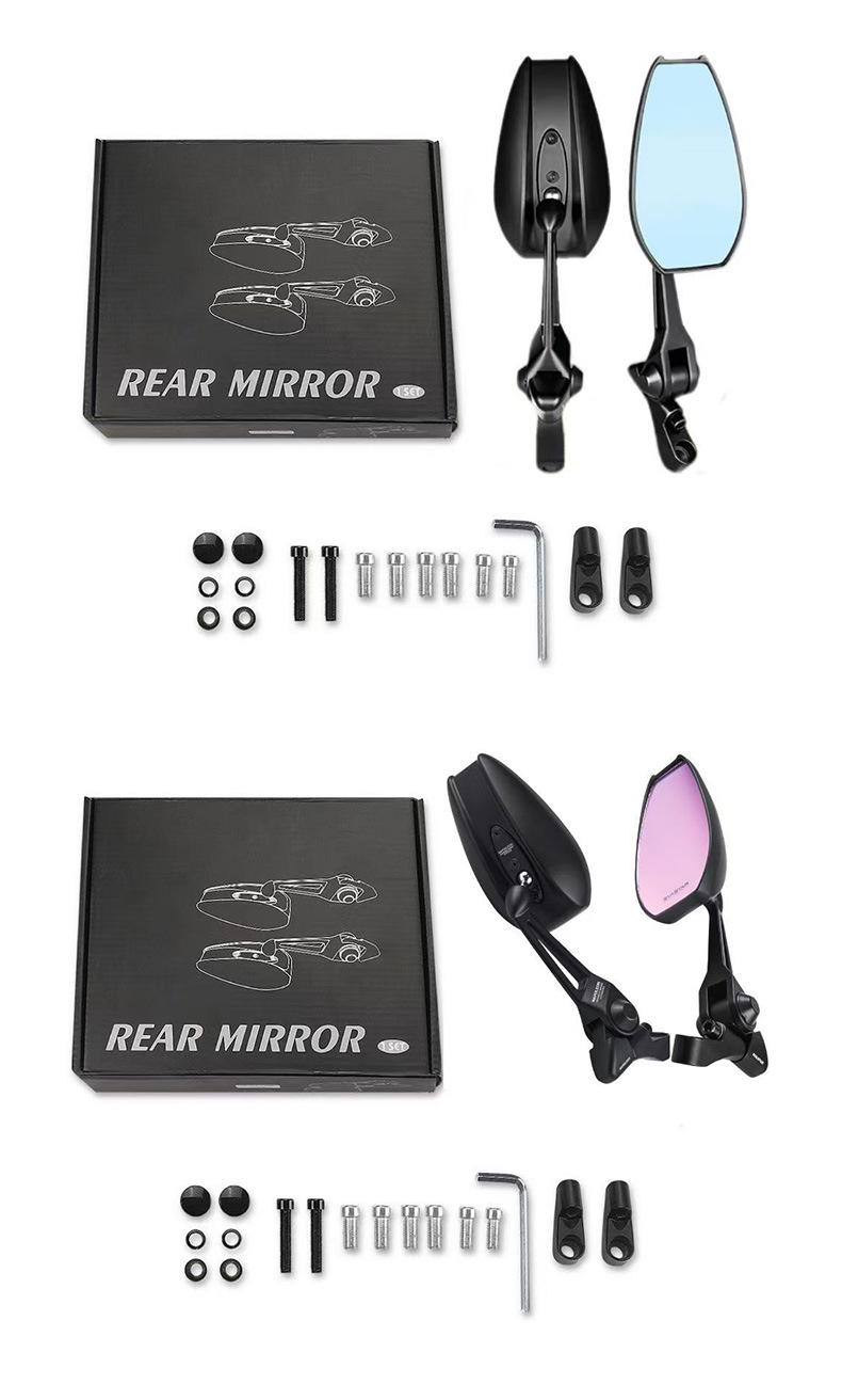 Wholesale Rearview Mirrors Made of Abs Material, Customizable Accessories, Compatible with Ninebot and Niu Modified Aos4 Electric Scooters