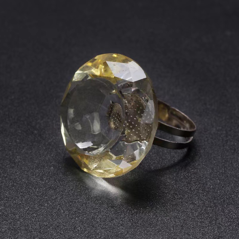 Suministro directo transfronterizo de pestañas, pegamento de plantación, soporte de anillo de cristal especial, soporte de anillo de pegamento de tamaño ajustable, soporte de anillo de pegamento