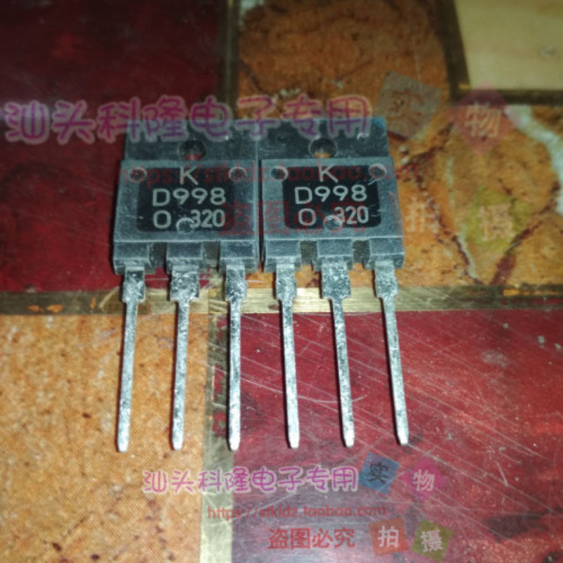 Original imported brand new 2SD998 D998 10A 120V audio amplifier tube, tested before shipment, guaranteed to work