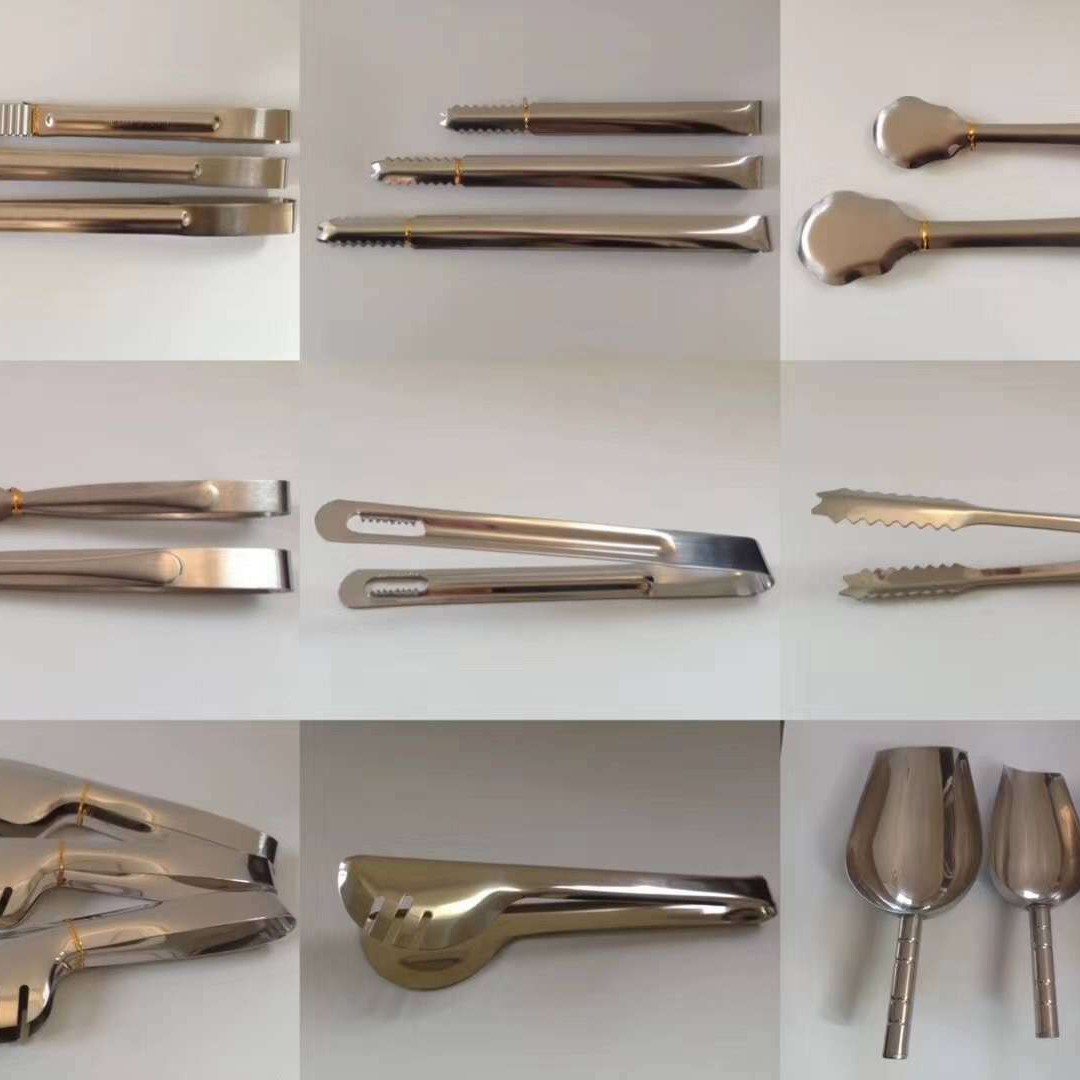 304 Thickeneded Barbecue Clip Stainless Steel Food Clip Napkin Clip Towel Clip Kitchen Multifunctional Bread Clip Wholesale