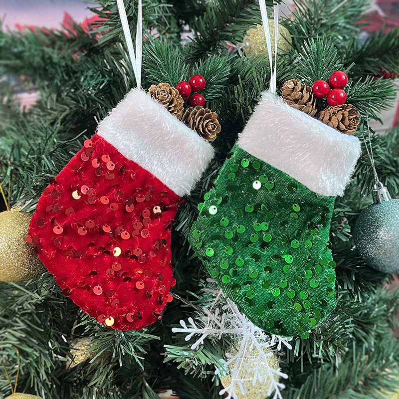 Christmas Cute Sock Cloth Indoor Party Festival Christmas Socks display picture 1