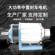 中置刹车电机 电动车适用断电刹车现货厂销质保 直流无刷电机