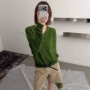 宽松秋季新款清新针织衫