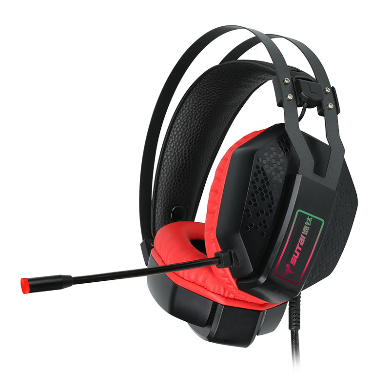 Typec auriculares juego de auriculares con cable 2 M ordenador teléfono móvil de doble uso 3,5 bobina móvil de reducción de ruido 7,1 e-sports auriculares