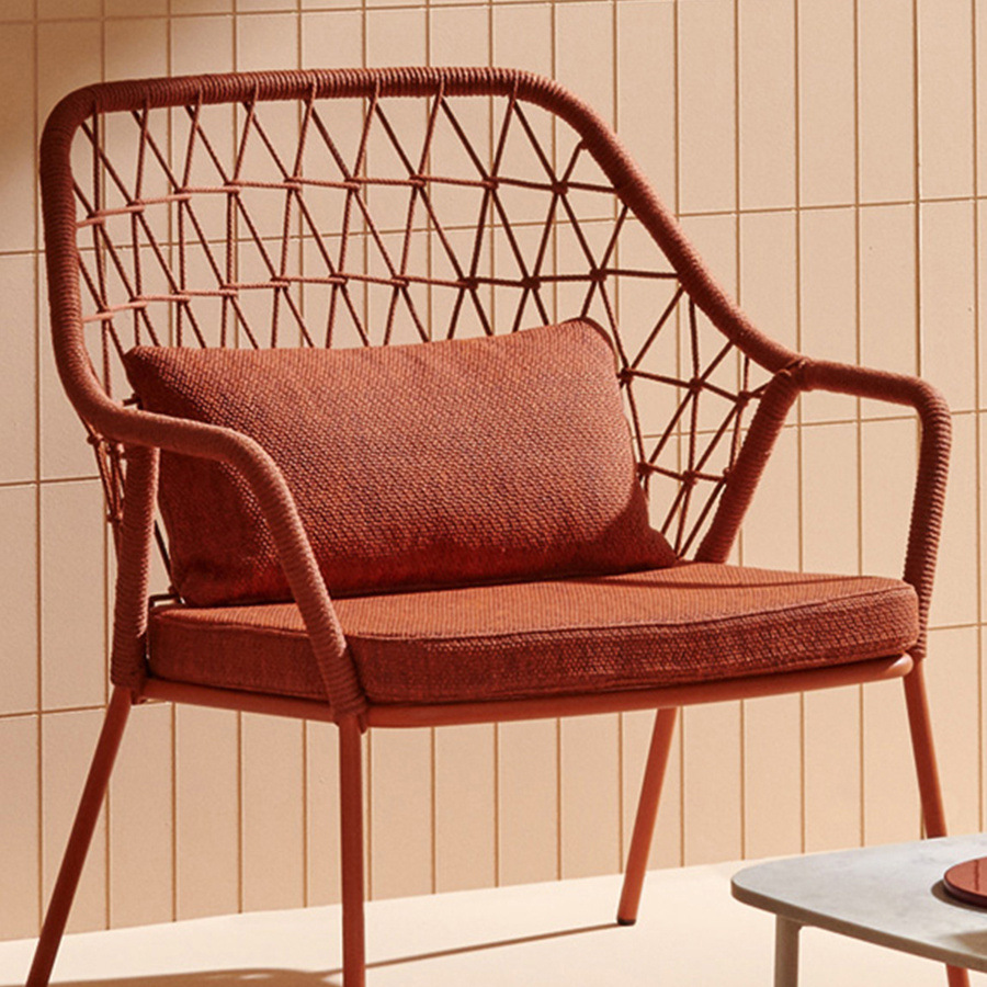 單人沙發椅三件套陽台小沙發戶外藤編北歐庭院花園藤椅休閒組合