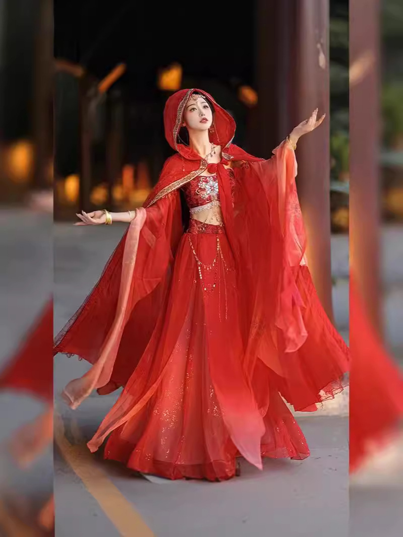 New exotic Hanfu improvement Dunhuang flying costume set Fairies…