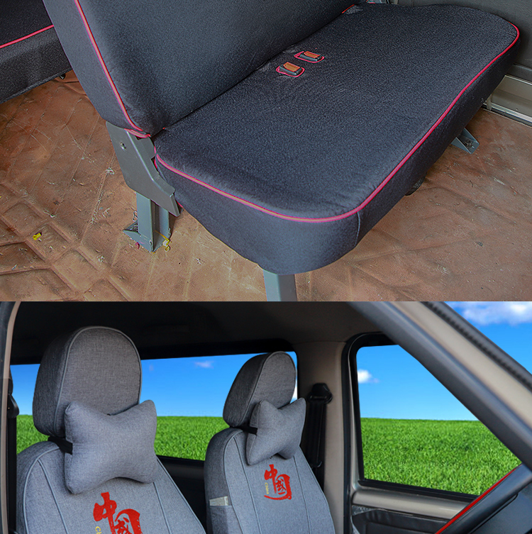 Wuling Zhiguang Seat Cover for Glory V, Hongguang S Van, Small Truck Seat Cover, 7-Seater, 8-Seater, All-Season Universal Seat Cover, Full Coverage
