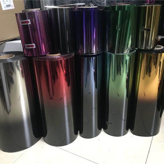 Трансграничная Автомобильная двухцветная пленка градиентная изоляционная пленка Взрывозащищенная оконная Солнцезащитная пленка солнечная пленка автомобильная контрастная пленка