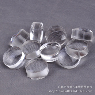 Nail printing tool 2.8cm nail transparent silicone printing head transfer printing silicone head nail seal printing head
