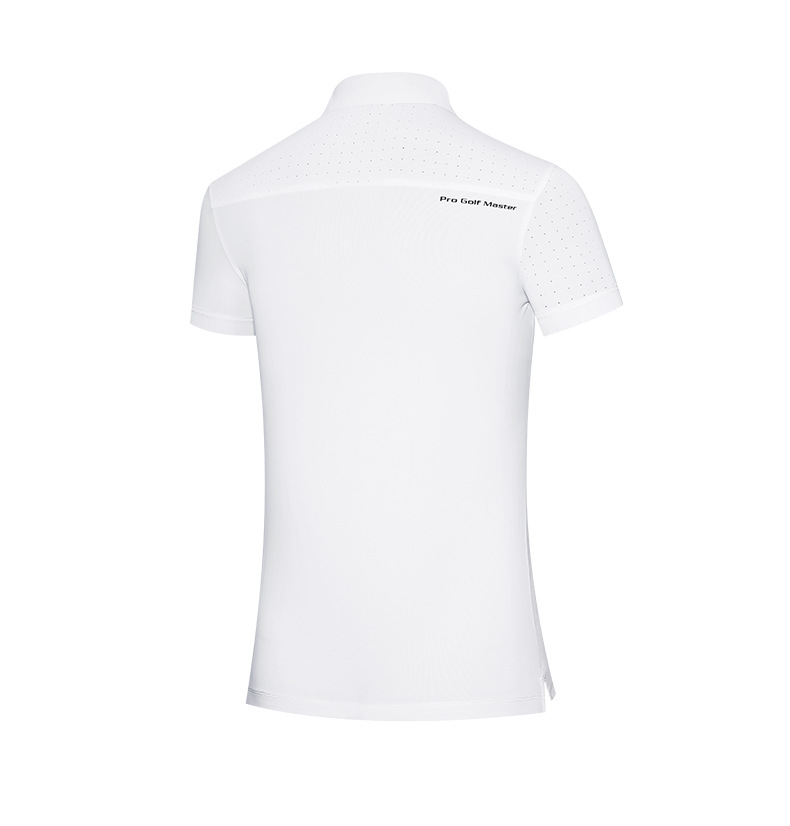 Áo thun golf nữ ngắn tay PGM thoáng mát, thấm hút mồ hôi — KUZ148-Đen, YF596-màu đỏ, KUZ148-Kaki, YF596-màu trắng chi tiết 11