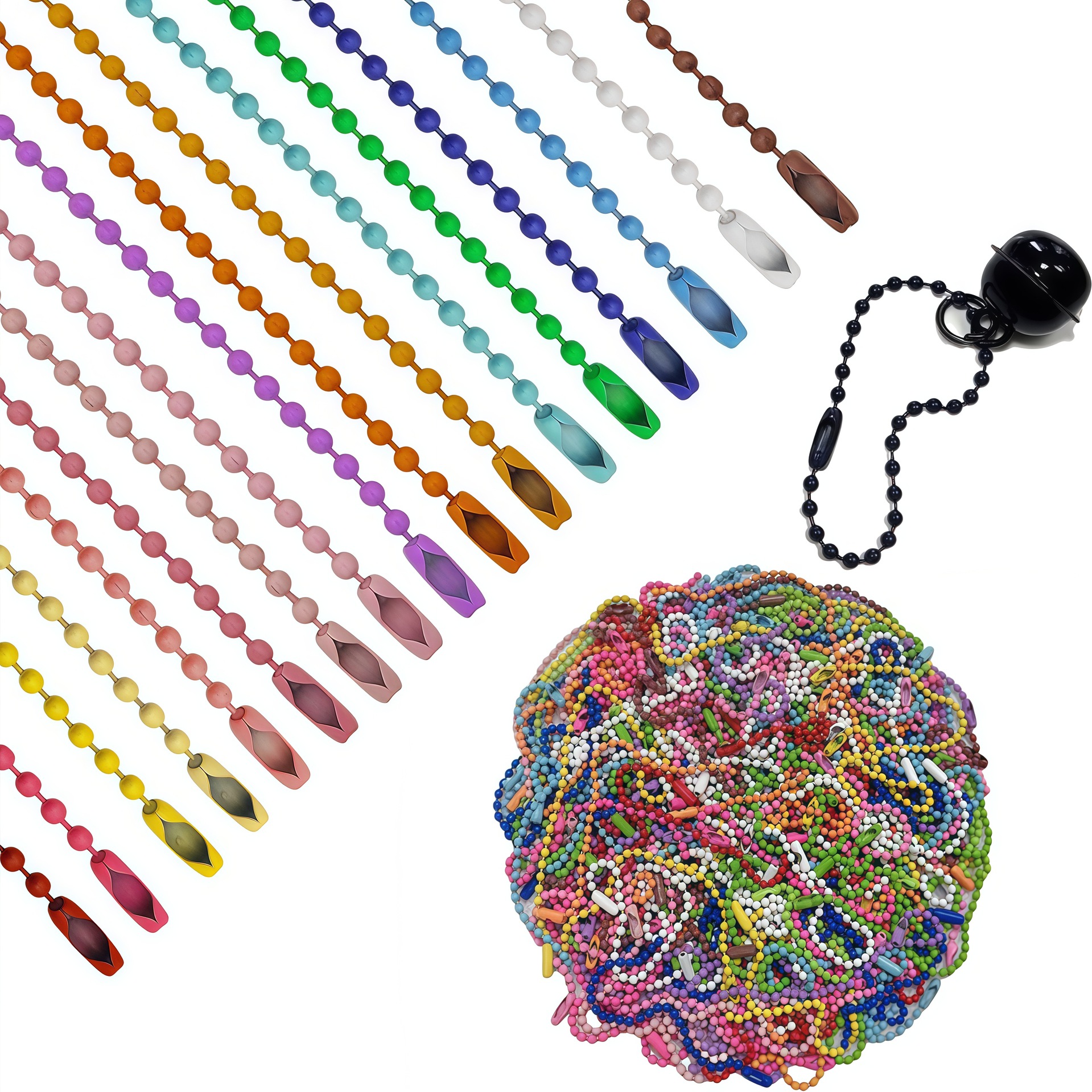 Handmade Diy Jewelry Accessories Colorful Bead Chain Hanging Chain...