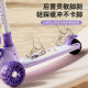 Children's scooter foldable three-in-one with seat 1-3-6 years old children's bicycle scooter cross-border