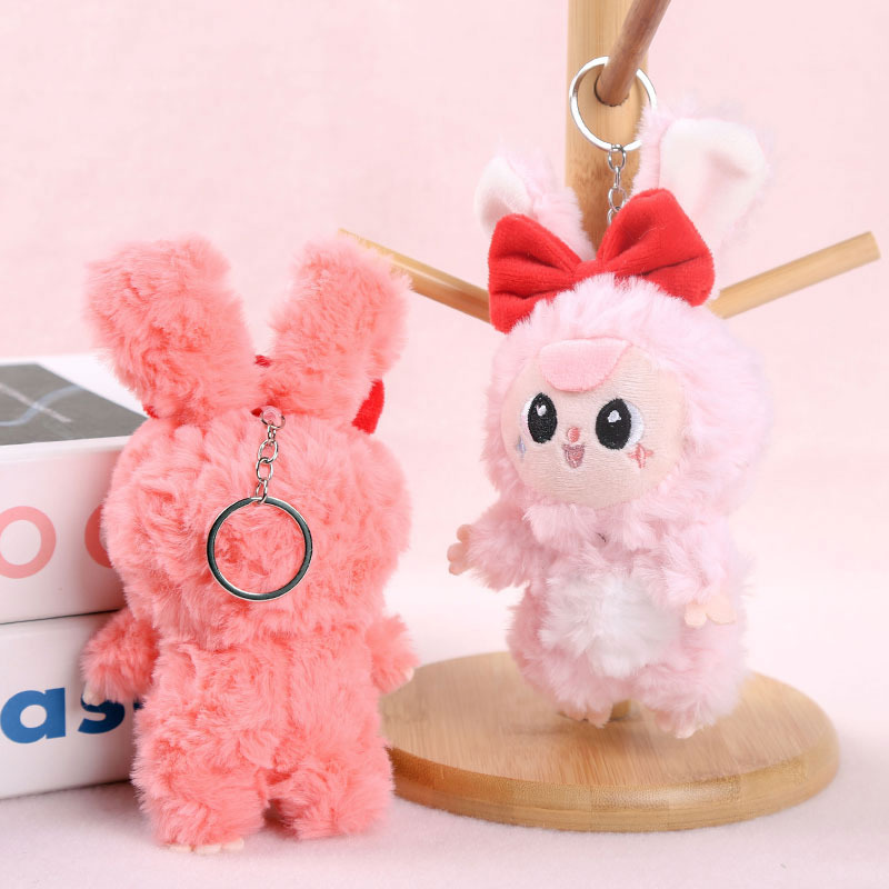 (Cross-border trading), pendant with bow, rabbit, doll, keychain, backpack accessory