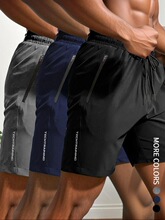 L 15587 Quick Dry Elastic Running Shorts ��ʿ�ٸɶ̿� ��