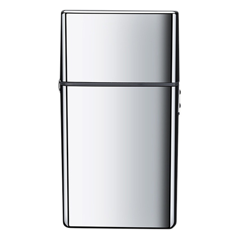 Transfronterizo nuevo alternativo máquina de afeitar cuerpo de metal hombres Calvo máquina de cortar el pelo de carga USB maquinilla de afeitar