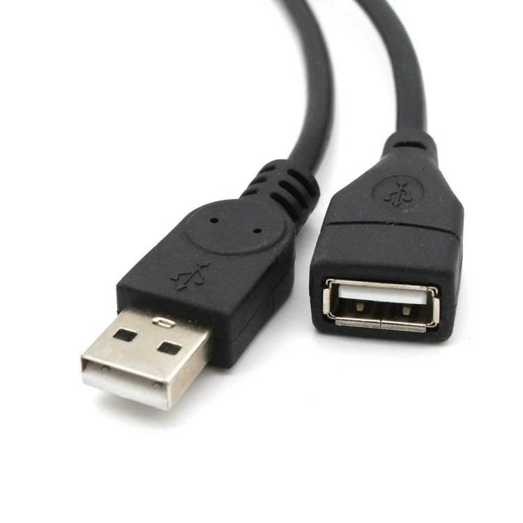 USBA-F 1.5米 USB数据线 黑色 USB延长线 公母接口
