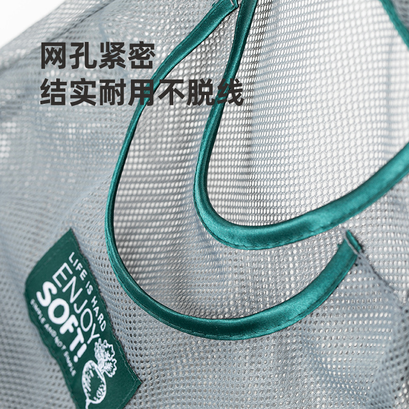 果蔬收纳网袋厨房收纳袋挂袋墙挂式大蒜生姜收纳装蒜网兜储物袋子|undefined