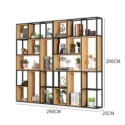 크기 240*25*200cm 길이, 넓고 높은 2 랙