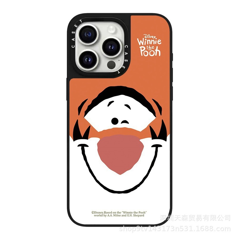 CASETTi联名维尼熊适用苹果iPhone16ProMax手机壳15pro潮牌13镜面|undefined
