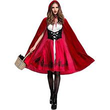 Z 60617 Adult Little Red Riding Hood Costume ����С��ñ cos