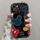 Suitable for Apple 15 mobile phone case new women's iPhone14promax/13 cream pattern 16/12mini anti-drop