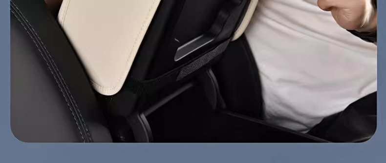 New High-End Car Armrest Box Heightening Pad Protective Cover Multifunctional Practical Leather Storage Box Car Tissue Box