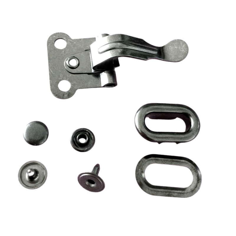 金属黄铜 裘皮大衣皮草扣 运动扣登山扣 气眼铆钉鸭嘴搭扣2.5cm