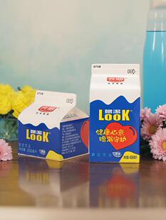 光明酸奶饮品look噜渴原味益生菌牛奶盒装低温餐饮营养早餐200ml-阿里巴巴