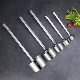 304 Stainless Steel Wine Lifting Thickened and Thickened Handle Wine Beater Wine Measuring Vessel Household Long Handle Hook Wine Spoon Lifting Hanger