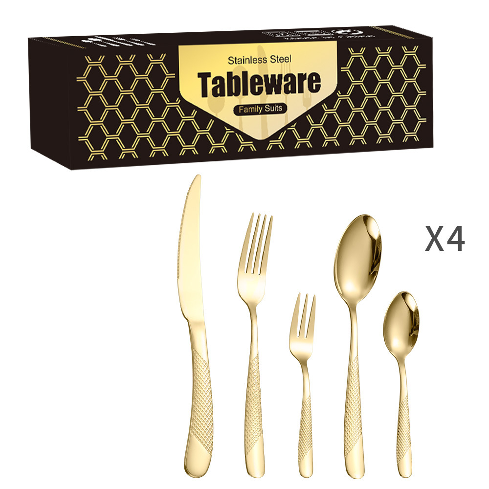 블랙 골드 박스-골드 20pc