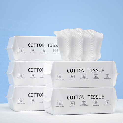 Factory wholesale [extra thick cotton face towel] disposable facial cleansing towel cotton soft towel makeup remover cotton beauty facial towel