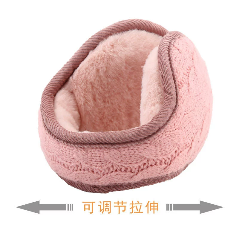 Наушники- earmuffs, теплая вязка складные полупрозрачные полупериодические наушники, защита ушей