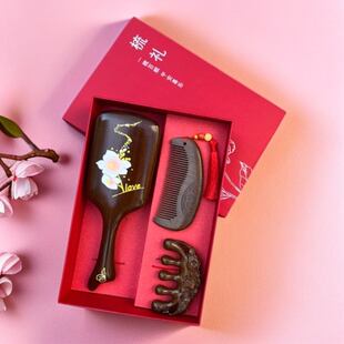 Painted soft heel, air bag, brush sandalwood, set, Birthday gift