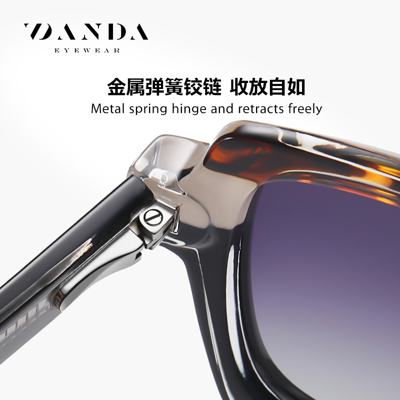 Gafas de sol de placa de estilo nuevo S26112 Gafas de sol polarizadas de protección UV de moda Gafas de luz azul de placa europea y americana