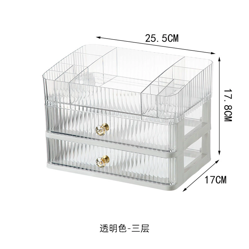 Table storage box, cosmetic plastic storage system, lipstick for skin care