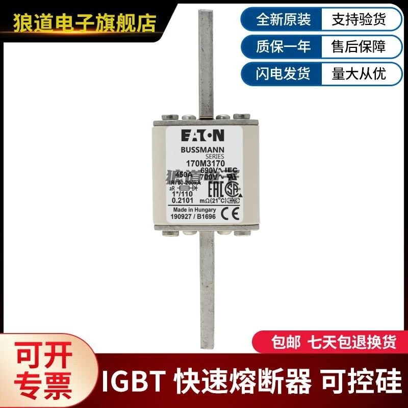 供应正品原装170M3170 170M3171 170M3172 170M3173巴斯曼熔断器