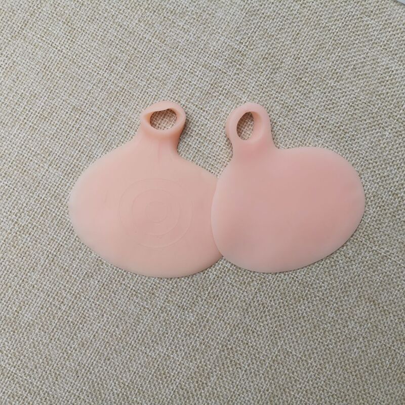 メーカー直売のシリカゲルの左右のリンゴの前の手のひらのクッションの衝撃を緩和して痛みを防ぐ足の半分のパッドの卸売りを防ぎます。|undefined