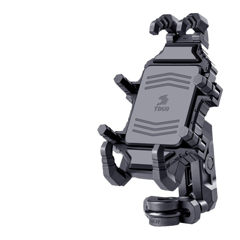 soporte de soporte de teléfono móvil de motocicleta antichoque de navegación de vehículo de bicicleta de batería eléctrica de teléfono móvil de vehículo eléctrico