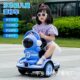 Children's Electric Elegant Rotating Car Remote Control Baby Sitting Charging Indoor Carting Children's Four-wheel Balance Toy Car